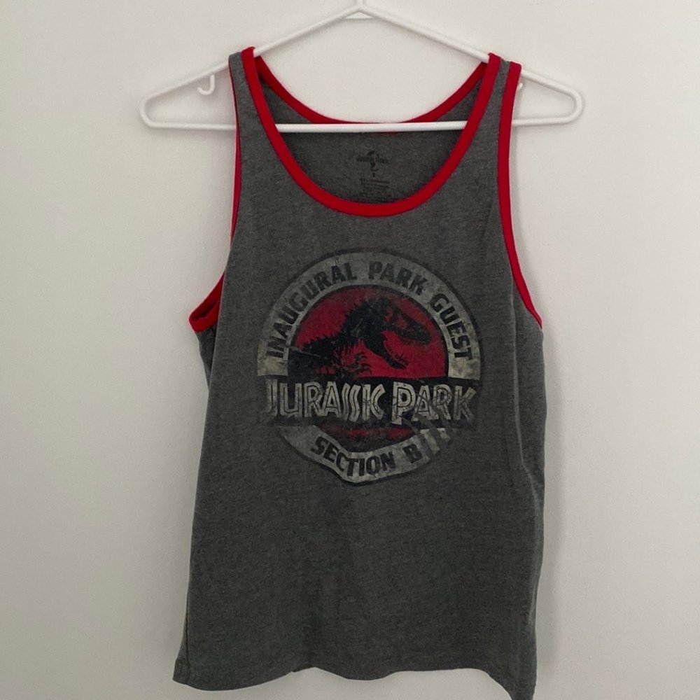 Vintage Jurassic Park Tanks - Women's Small